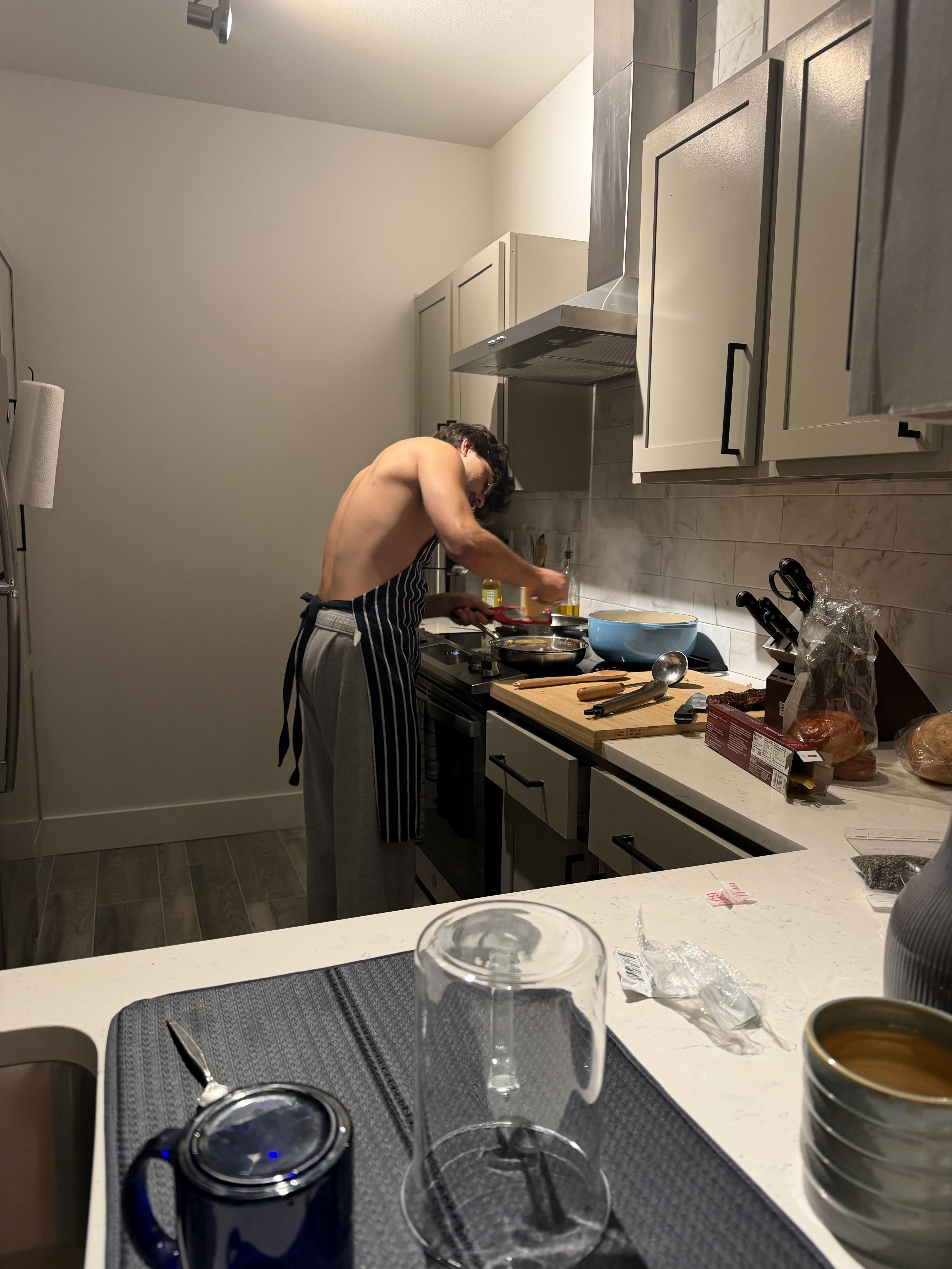 Cooking together